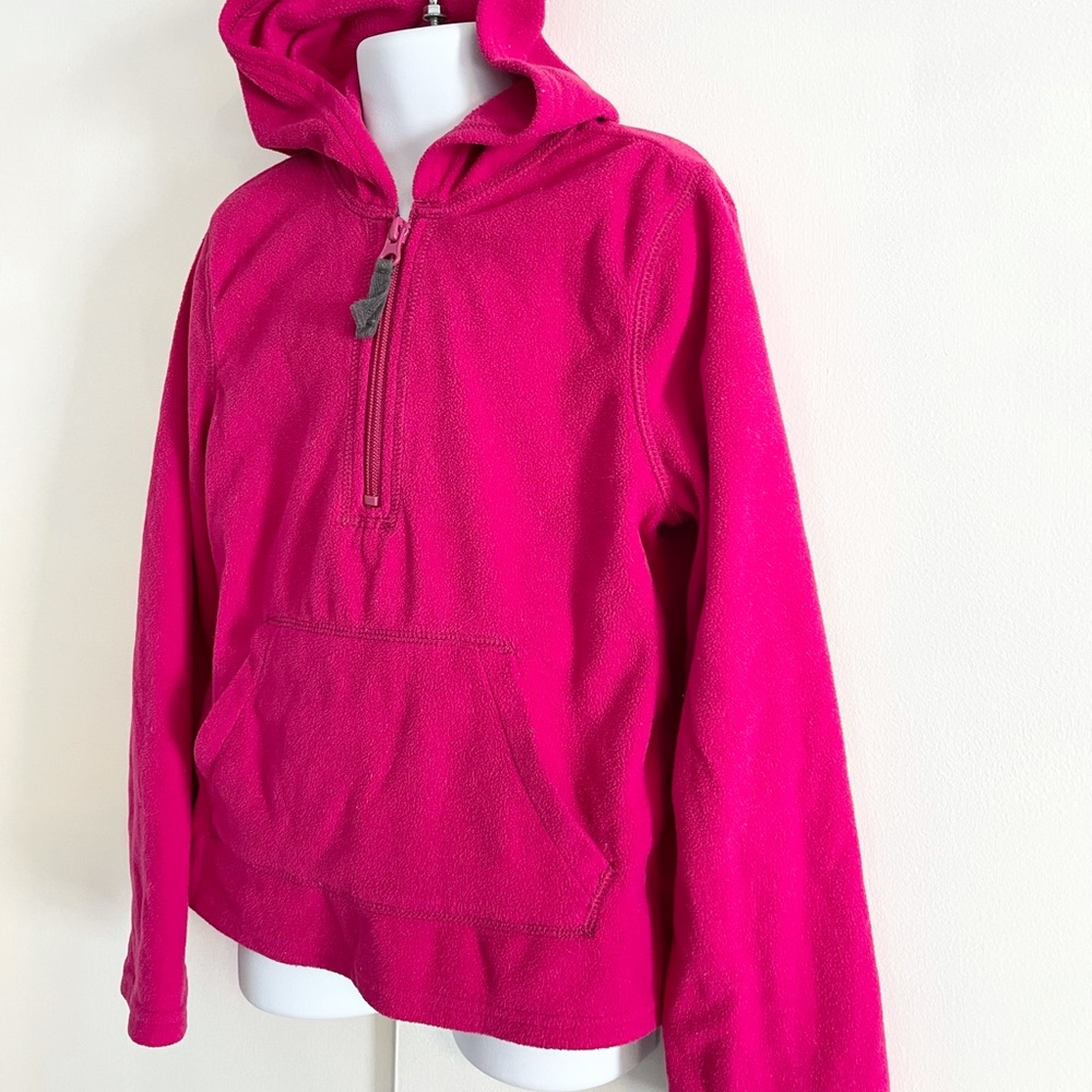 Girl’s Old Navy 1/2 Zip Fleece Hoodie Size S (6-7) - Picture 4 of 8